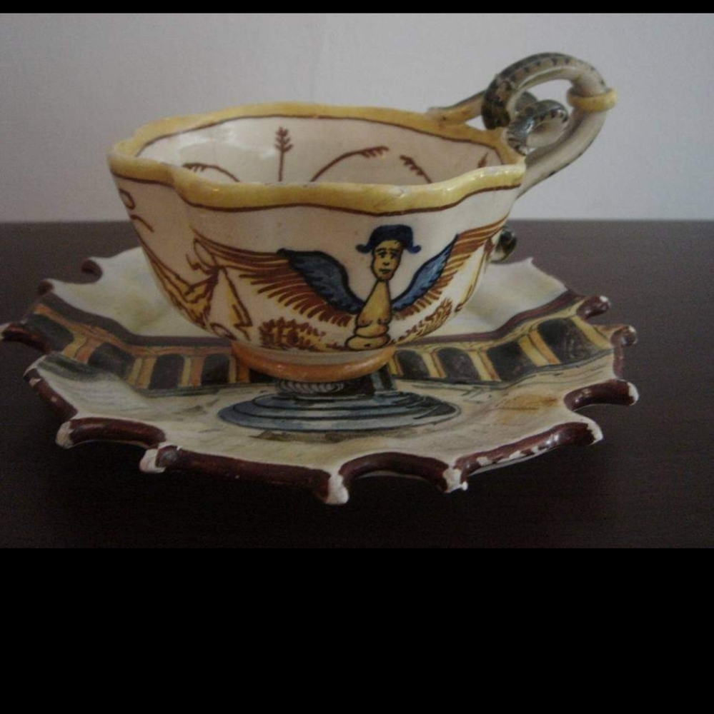 Decorative antique cups